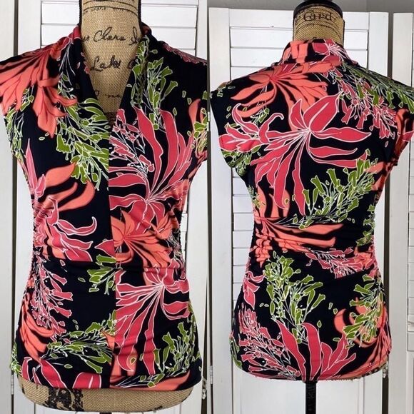 Vince Camuto Tropical shirt size S - 3 for $20 - Picture 1 of 1